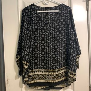 Printed Tunic Top